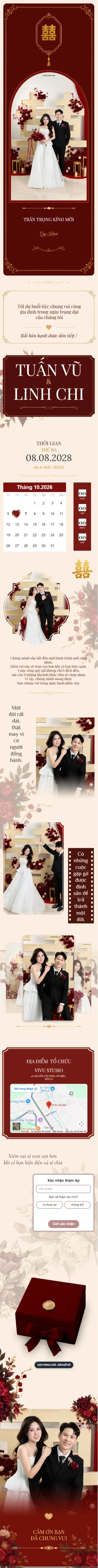 Mẫu thiệp Hỷ Đỏ