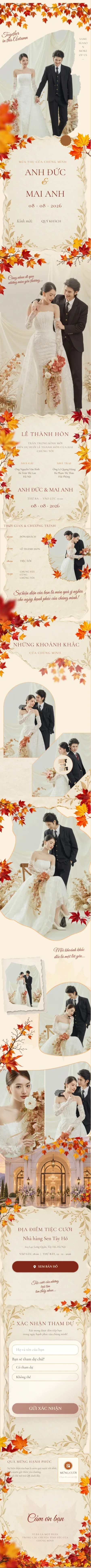 Mẫu thiệp AUTUMN